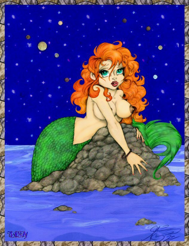 ariel disney melanie_klegerman nipples tagme the_little_mermaid