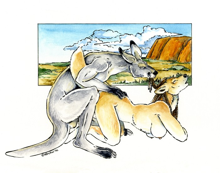 2006 all_fours anthro anthro_on_anthro anthro_penetrated anthro_penetrating anthro_penetrating_anthro ass_up biped breasts canid canine canis closed_eyes dingo domestic_dog duo female female_penetrated from_behind_position heather_bruton interspecies kangaroo landmark macropod male male/female male_penetrating male_penetrating_female mammal marsupial nipples nude penetration predator/prey predator_penetrated prey_penetrating prey_penetrating_predator real_world sex side_view uluru