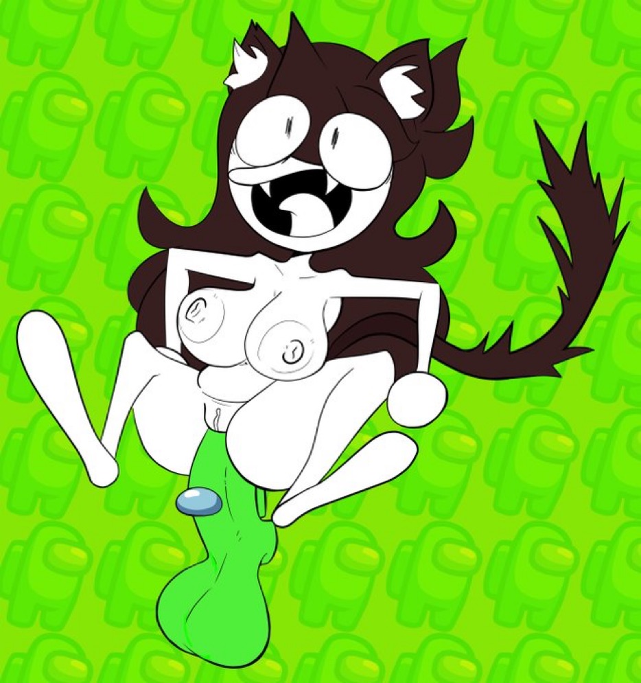 among_us anal anal_sex big_breasts breasts fangs furry green_penis jaiden jaiden_animations jaidenanimations lime_(among_us) melty_blood neco-arc nude penis pensus pussy surprise_buttsex surprised surprised_expression tagme tail transformation vaz0v youtube youtuber