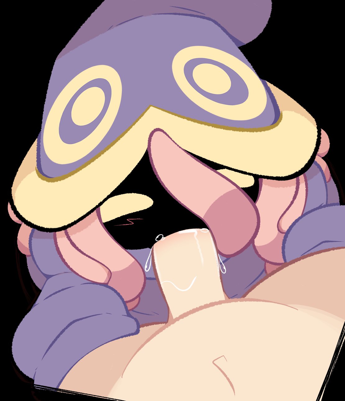 2025, clothing, duo, fatalafterdark, fellatio, female, fossil pokemon, humanoid, lileep, male, male/female, nintendo, oral, oral penetration, penis, pokemon, pokemon (species), pokephilia, solo focus