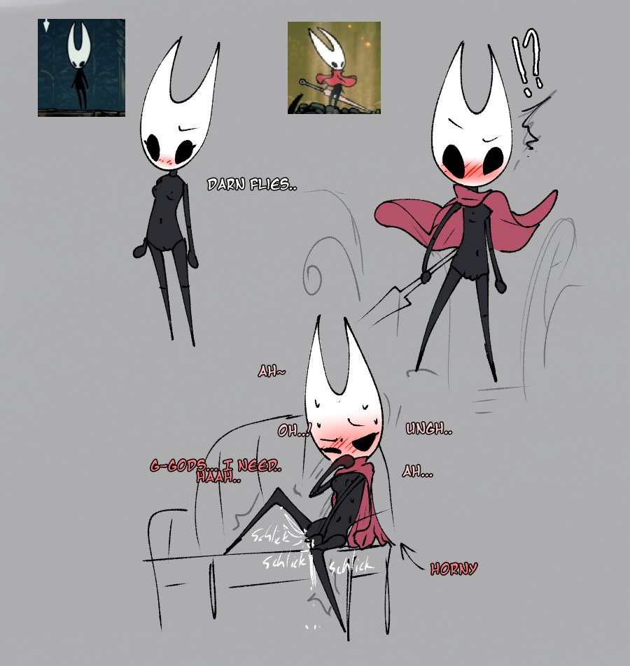 1girl, female, hollow knight, hollow knight (franchise), hollow knight: silksong, hornet (hollow knight), horny, horny female, lemondiamond42, masturbation, orgasm, orgasm face, solo, solo female, squirt, squirting
