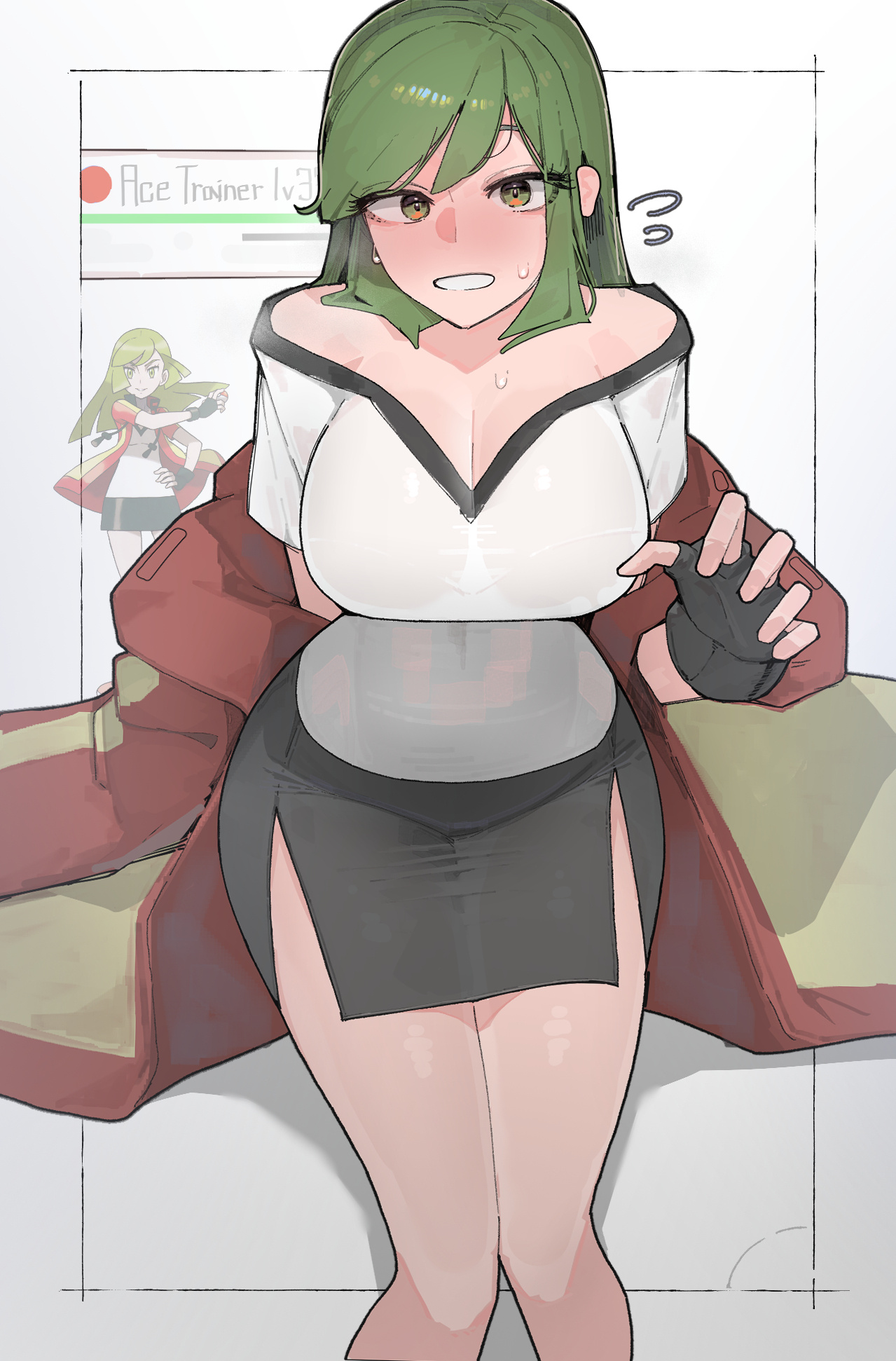 1girls, ace trainer (pokemon oras), ace trainer (pokemon), ass, azz0422, big breasts, breasts, clothed, female, nintendo, nipples, npc trainer, pokemon, pokemon oras, tagme