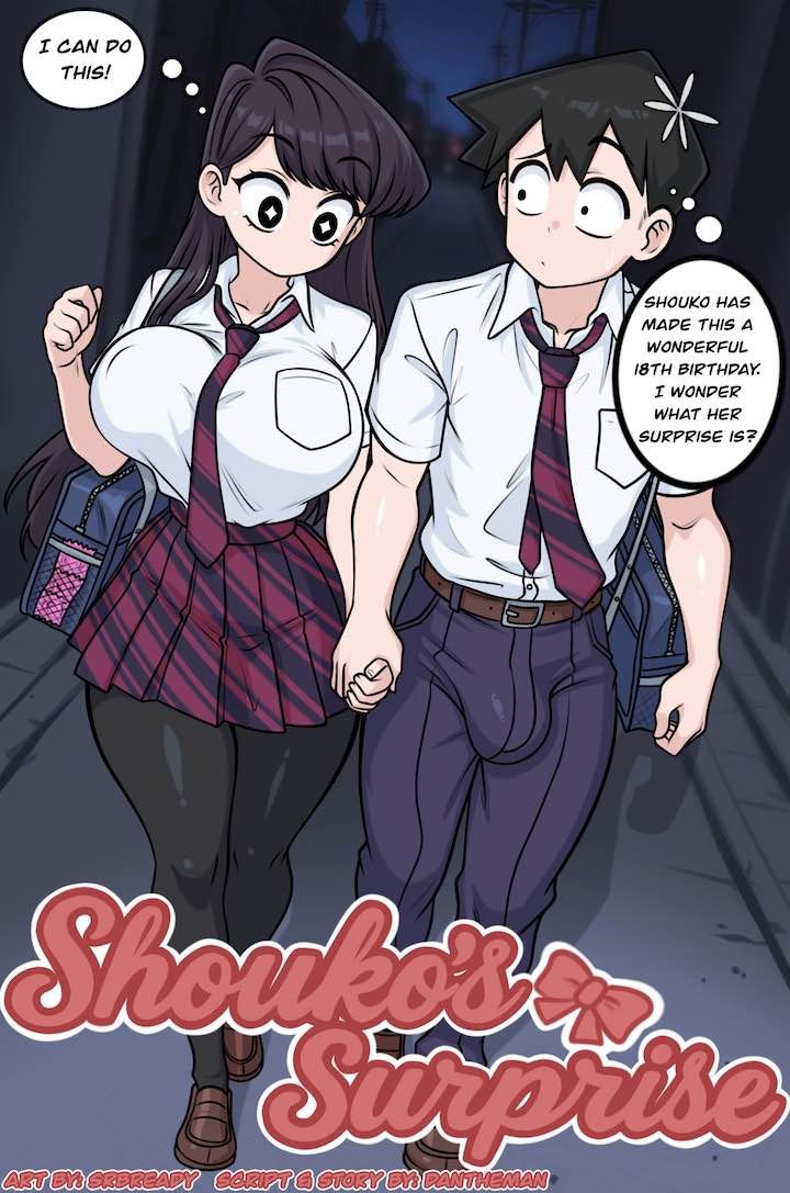 aged up, aged up character, aged up characters, anime, big breasts, big cock, big dick, big penis, breasts, dantheman, female, fit, fit female, komi can't communicate, komi shouko, komi-san wa komyushou desu, male, muscular, muscular male, pantyhose, penis, srbready, tadano hitohito