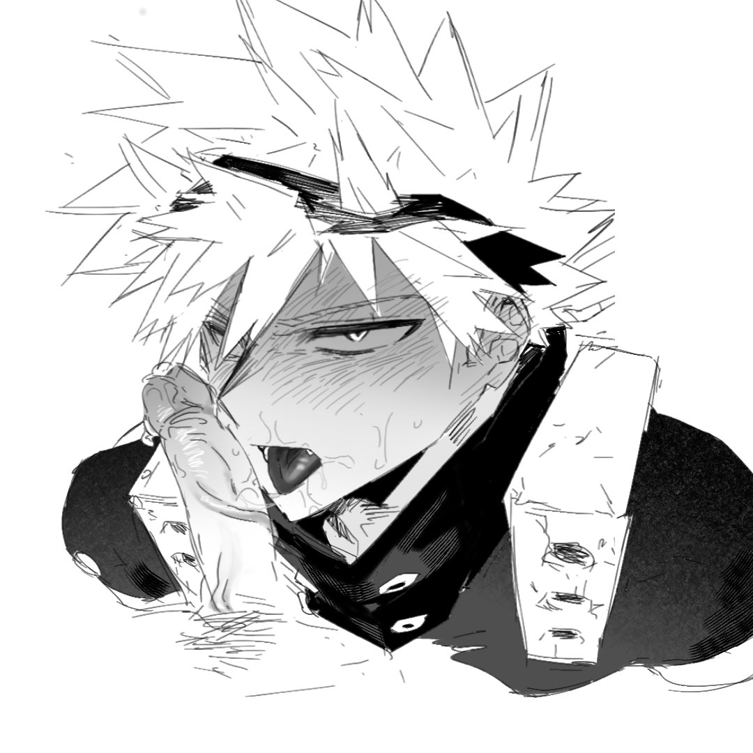bakugou katsuki, boku no hero academia, dynamight, face closeup, gay, hero outfit (mha), katsuki bakugou, male, male only, my hero academia, tongue out, yaoi