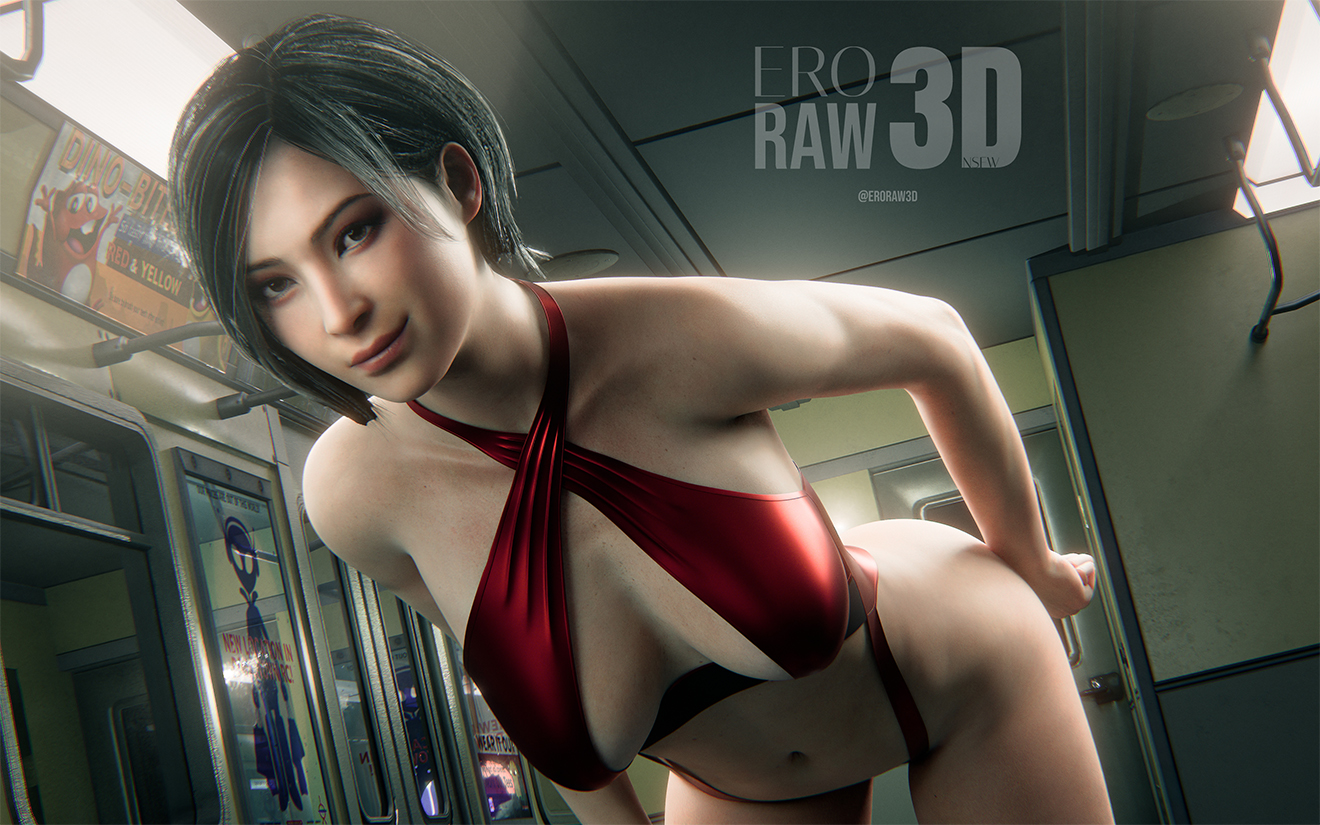 3d, ada wong, blender, blender (artwork), blender (software), blender cycles, cg, cgi, eroraw3d, lingerie, posing, posing for picture, posing for the viewer, posing nude, resident evil, resident evil 2, resident evil 2 remake, resident evil 4, resident evil 4 remake, resident evil 6, semi nude