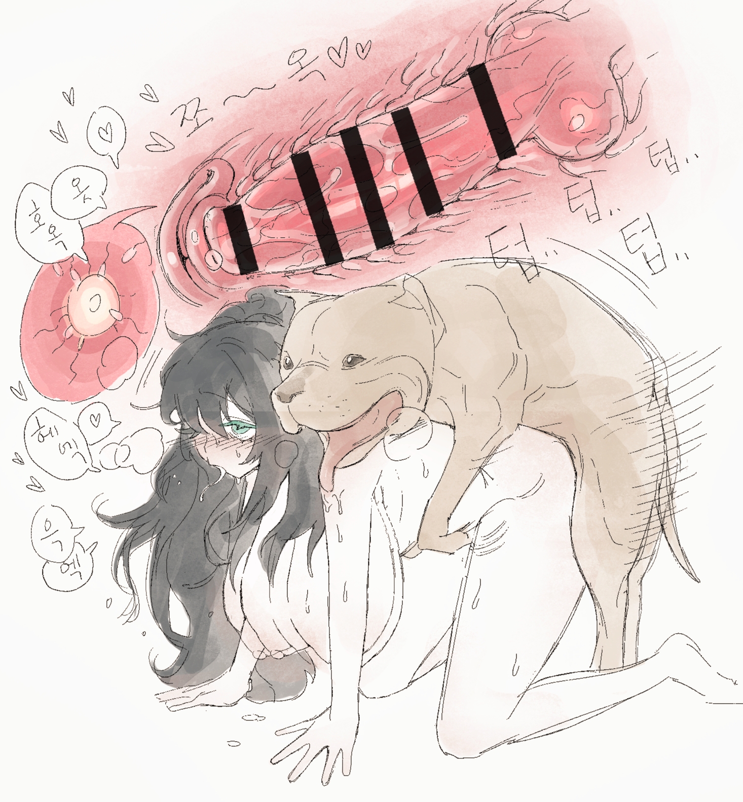 1girls, 2d, barefoot, bestiality, bestiality impregnation, big breasts, black hair, blush, breasts, canine, canine on human, canine penis, censor bar, censored, cross section, cum, cum in pussy, cum inside, eyeliner, feet, female, female on feral, feral, feral on human, feral penetrating, feral penetrating human, fertilization, from behind, genderswap (mtf), hanging breasts, hetero, hong lu (limbus company), human female, human on feral, human penetrated, impregnation, interspecies, interspecies impregnation, knot, knotted penis, large breasts, light-skinned female, limbus company, long hair, loving it, male, mascara, neukpu, nipples, open mouth, ovum, penetration, penis, project moon, rule 63, sex, sperm cell, sperm meets ovum, spread legs, straight, submissive female, uterus, vaginal penetration, x-ray, zoophilia, zoophilia pregnancy