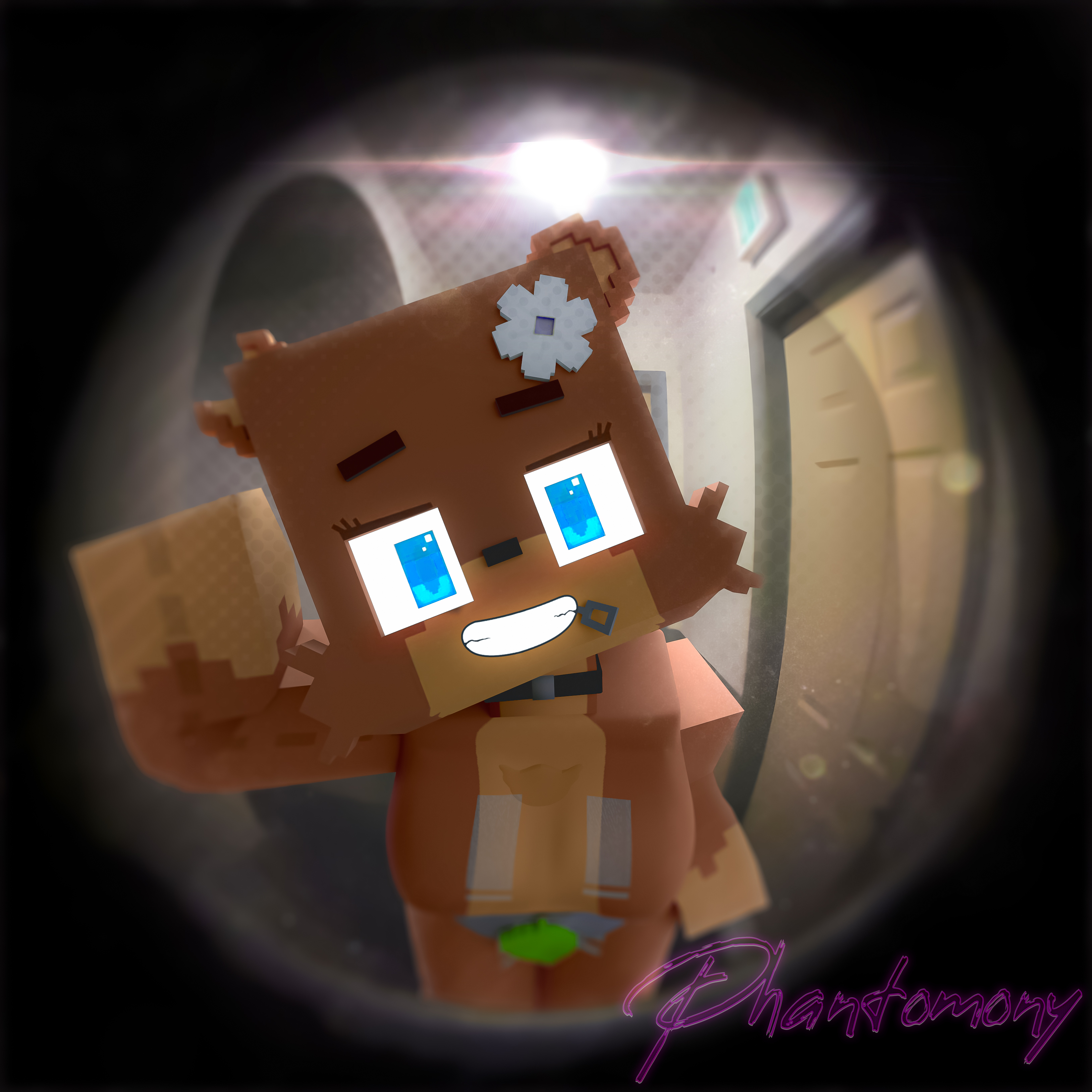 bia prowell (slipperyt), blender, blender (artwork), breasts, knocking on door, mcyt, minecraft, minecraft youtubers, phantomony, self upload, twitch, twitch streamer, twitch.tv, twitter, twitter username, youtube, youtuber, youtubers