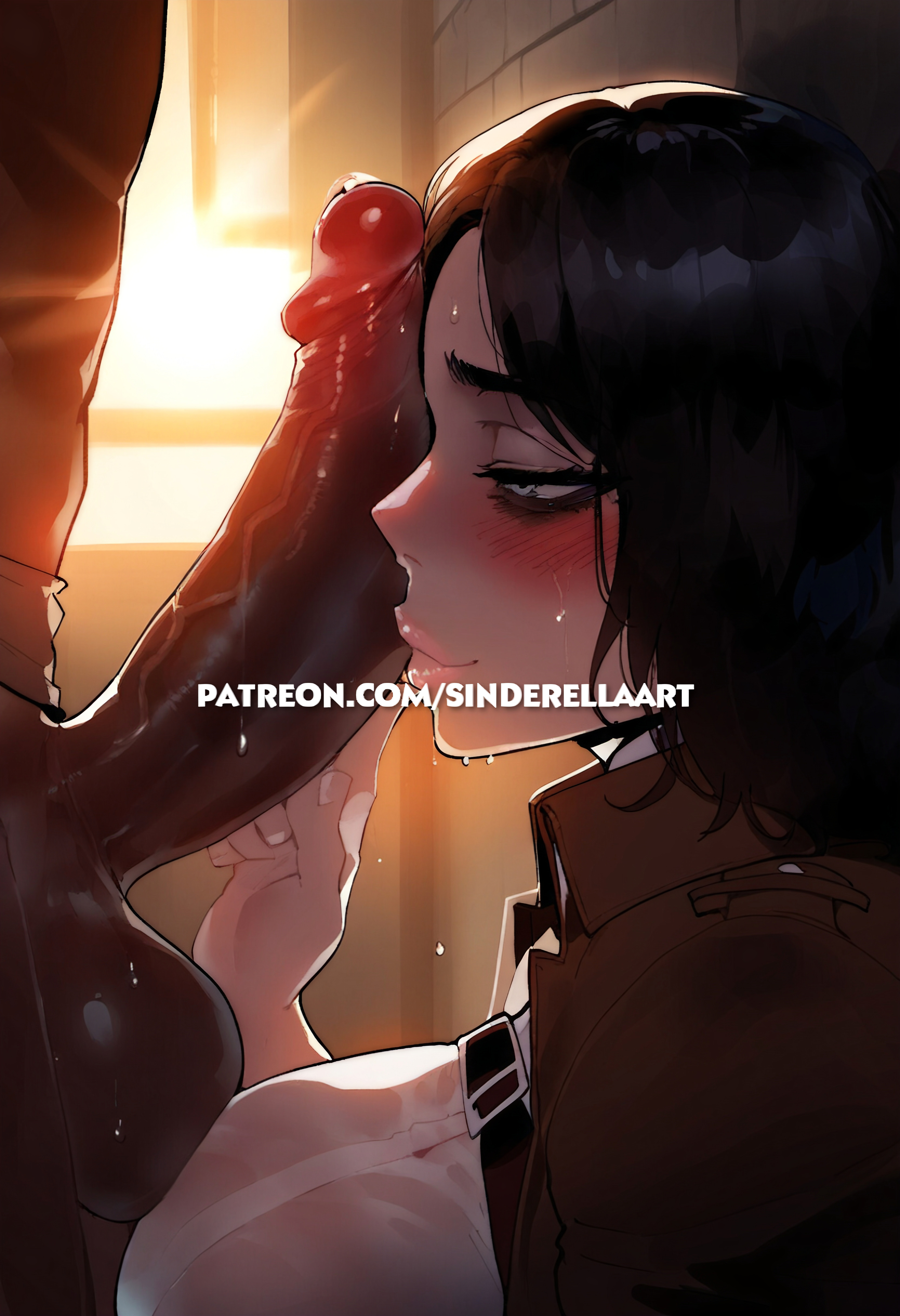 1girls, ai generated, ass, attack on titan, big ass, big breasts, big butt, breasts, cheating, cock, dark skin, dark-skinned male, female, huge breasts, huge cock, interracial, large ass, large breasts, large cock, large penis, light skin, light-skinned female, male, military uniform, netorare, ntr, penis, pieck finger, shingeki no kyojin, sinderellaart, straight