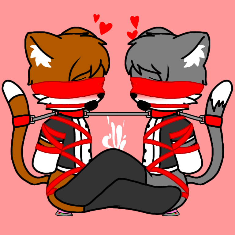 <3_eyes 1:1 anthro blush bodily_fluids clothing cum dcat07 domestic_cat duo felid feline felis forced genital_fluids heart humanoid love maid_uniform male male/male mammal rape rape_face sex_toy toy uniform