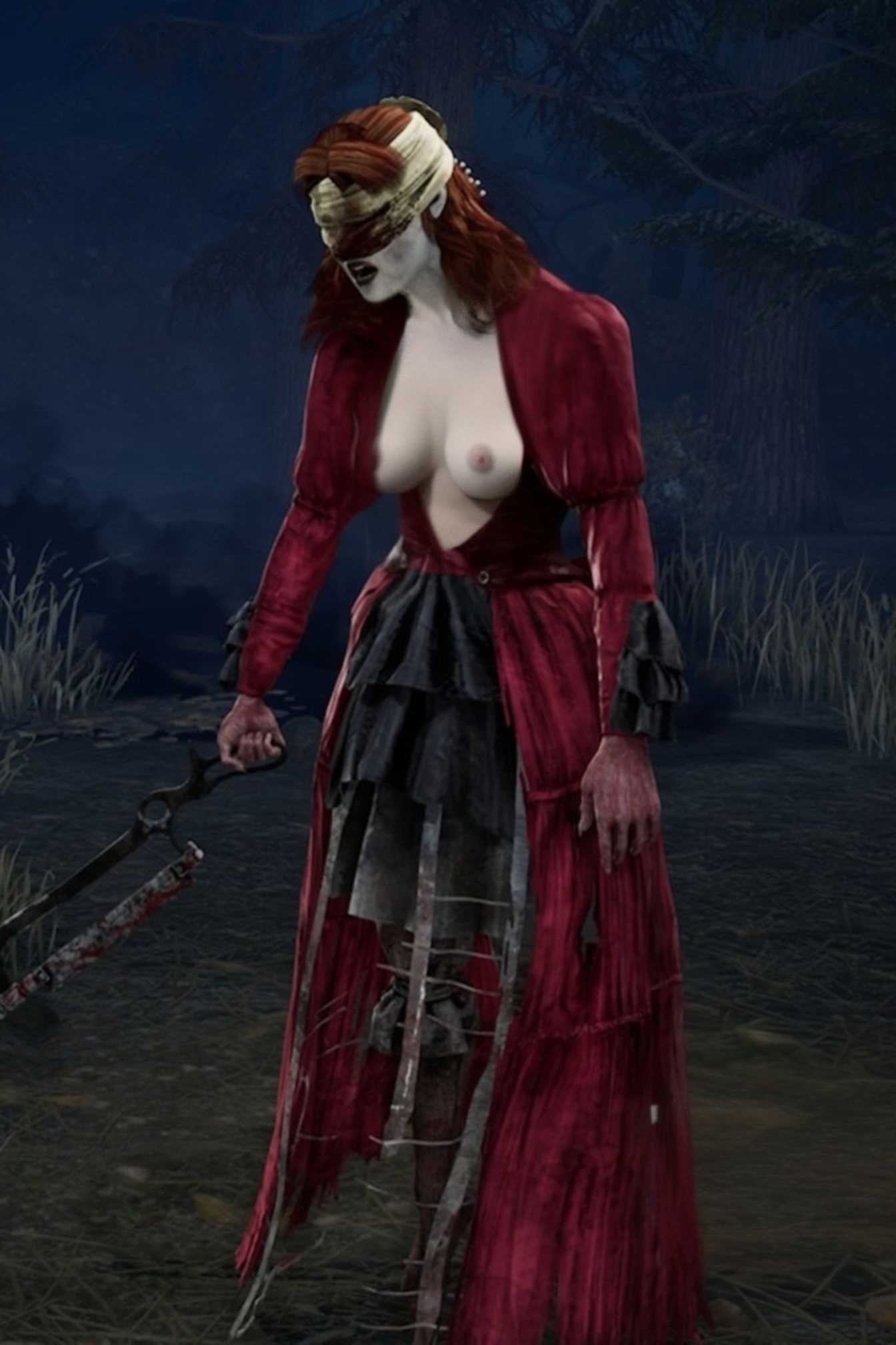 ai_generated dbd dead_by_daylight female horror nurse_(dead_by_daylight)