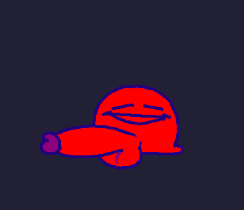 1boy anthro balls ballsack big_penis deltarune erection genitals goo_creature huge_cock hyper hyper_genitalia hyper_penis low_res male male_only not_furry nubert penis scrotum smooth_penis solo superiorfox testicles toony undertale_(series) video_games