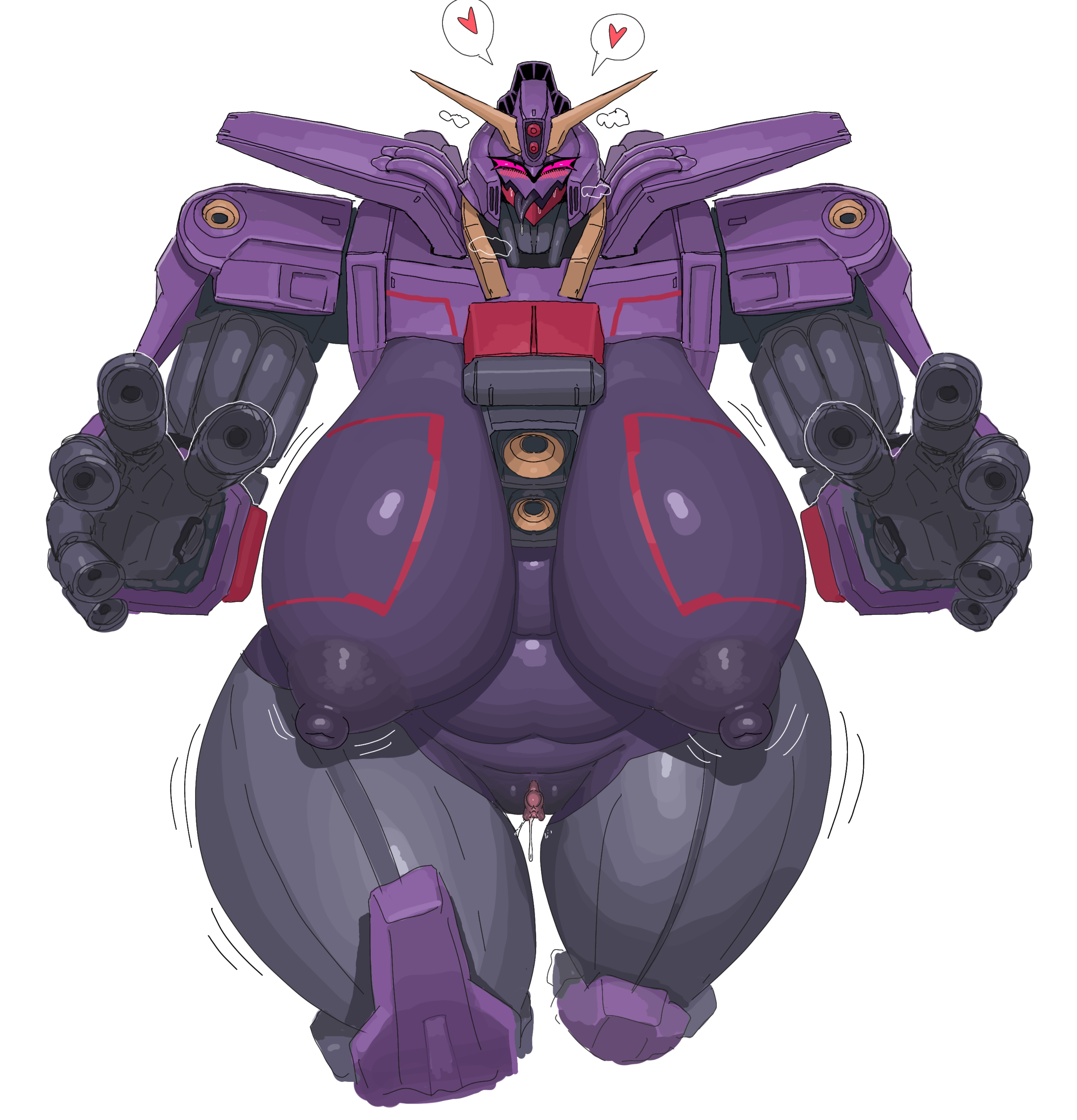 1girls, big breasts, breasts, female, female focus, female only, gundam, horny, horny female, huge boobs, huge breasts, im51nn5, looking at viewer, mecha, mecha focus, mecha girl, mechanical, mobile armor, mobile suit gundam, mrx-010 psycho gundam mk-ii, robot, robot girl, robot humanoid, solo, solo female, solo focus, thick thighs, thighs, zeta gundam