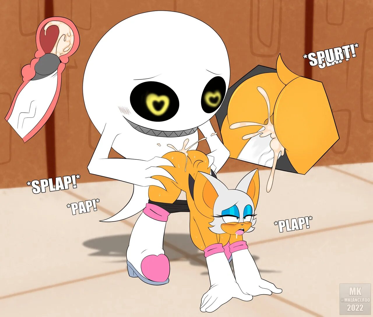 anthro bat bodily_fluids cum cum_inside doggy_style duo female from_behind_position genital_fluids ghost hanging_breasts mammal mklancer00 rouge_the_bat sega sex sonic_(series) sonic_the_hedgehog_(series) spirit