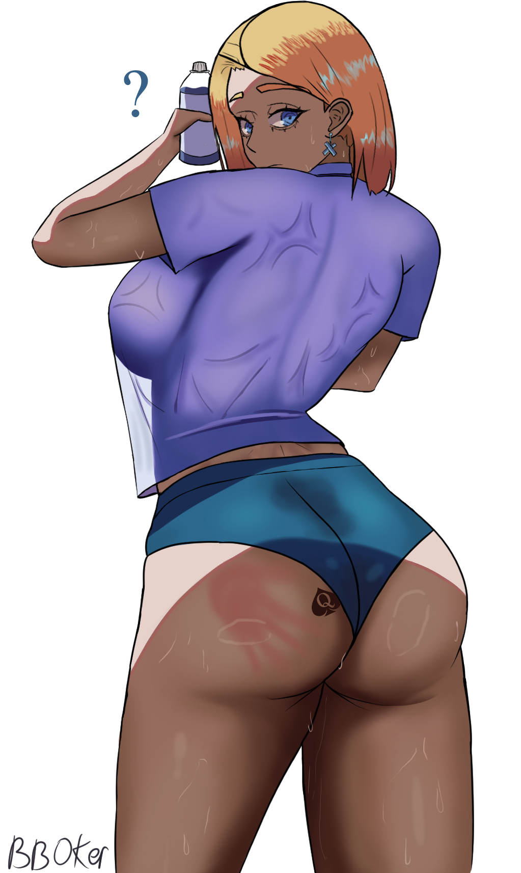 bokr slap_mark tagme wide_hips x-men