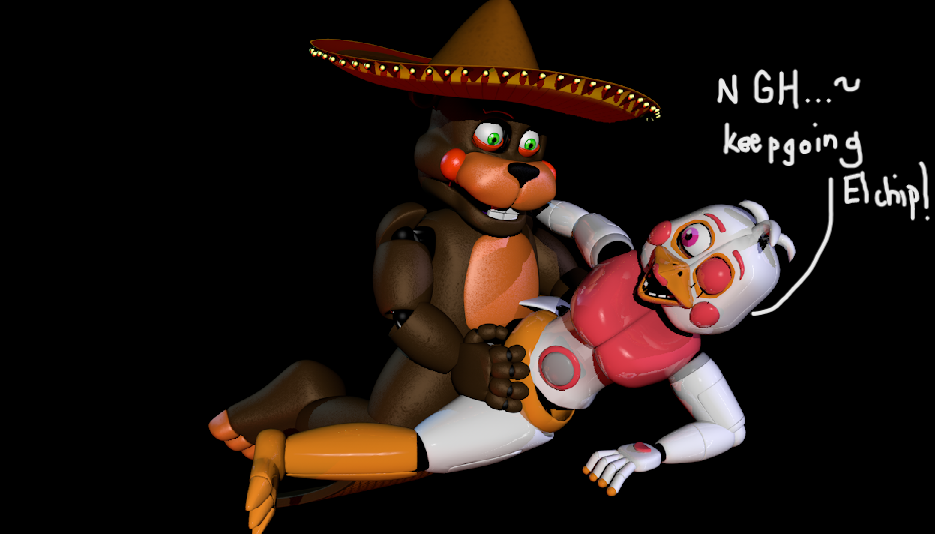 3d c4d cinema4d el_chip five_nights_at_freddy's freddy_fazbear's_pizzeria_simulator fucking funtime_chica_(fnaf) happy moaning_in_pleasure one_eye_closed pleading scottgames sex straight tagme thick_thighs ultimate_custom_night