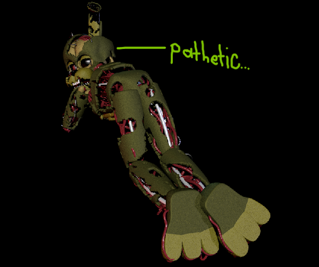 3d c4d cinema4d doggy_style five_nights_at_freddy's freddy_fazbear's_pizzeria_simulator insulting_viewer no_ass presenting presenting_ass scraptrap scraptrap_(fnaf) solo tagme william_afton william_afton_(fnaf)