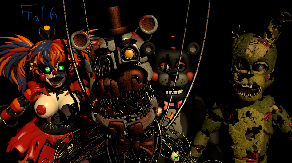 2boys 2girls 3d c4d cinema4d cosmic_trance elizabeth_afton exposed_breasts exposed_pussy father_and_daughter five_nights_at_freddy's freddy_fazbear's_pizzeria_simulator group heart-shaped_pupils lefty lefty_(fnaf) microphone molten_freddy molten_freddy_(fnaf) scottgames scrap_baby scrap_baby_(fnaf) scraptrap scraptrap_(fnaf) tagme thick_ass thick_thighs william_afton william_afton_(fnaf) wires