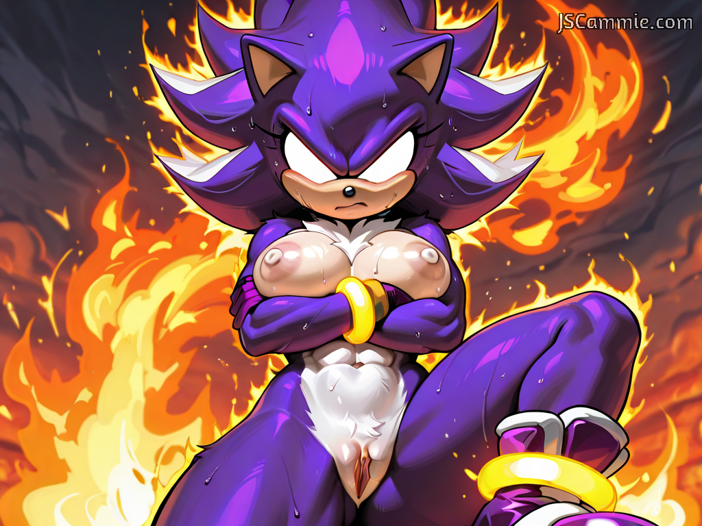 1girls abs ai_generated angry angry_face animal_ears animal_nose anthro anthro_female anthro_only anthro_solo arms_crossed aura big_breasts blank_eyes body_fur bracelet bracelets breasts breasts_exposed breasts_out chakrax darkspine_shadic darkspine_sonic exposed_pussy eyelashes fire flame flames flaming_aura furry furry_female furry_focus furry_only fusion fusion_character genderbent genderswap_(mtf) gloves glowing_bracelet hedgehog_girl hedgehog_humanoid jscammie looking_at_viewer mobian mobian_(species) mobian_hedgehog muscular muscular_anthro muscular_female nazo_unleashed no_irises no_pupils purple_footwear purple_fur purple_gloves purple_shoes pussy rule_63 sega shadic_the_hedgehog solo_anthro solo_focus solo_furry solo_male sonic_(series) sonic_and_the_secret_rings sonic_the_hedgehog_(series) sonique_the_hedgehog spiky_hair super_form sweat sweaty sweaty_body sweaty_breasts sweaty_thighs tagme thick_thighs two_tone_fur two_tone_hair watermark white_fur white_highlights white_nipples white_sclera white_stripes yellow_bracelet