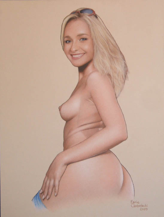 1girls ernie_centofanti female female_only hayden_panettiere human real_person solo tagme