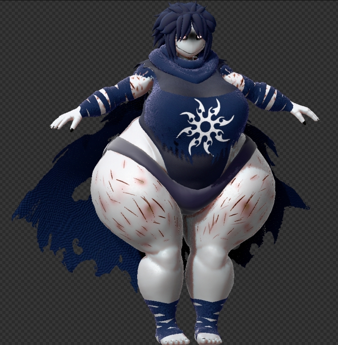 1girls, 3d, 3d model, artist request, bandages, big ass, big breasts, black hair, black nails, blender, breasts, chubby, chubby female, creepy smile, fat, fat ass, female, forsaken (roblox), huge ass, huge breasts, huge thighs, leotard, massive ass, massive butt, massive thighs, nonbinary, pale, pale body, pale skin, pale skinned female, pale-skin, pale-skinned female, panties, roblox, roblox game, robloxian, scarf, scarred body, scars, scars all over, scars on arm, sexy, shortstack, source request, tagme, thighs bigger than head, thunder thighs, thunderthighs, two time, voluptuous, voluptuous female, white eyes