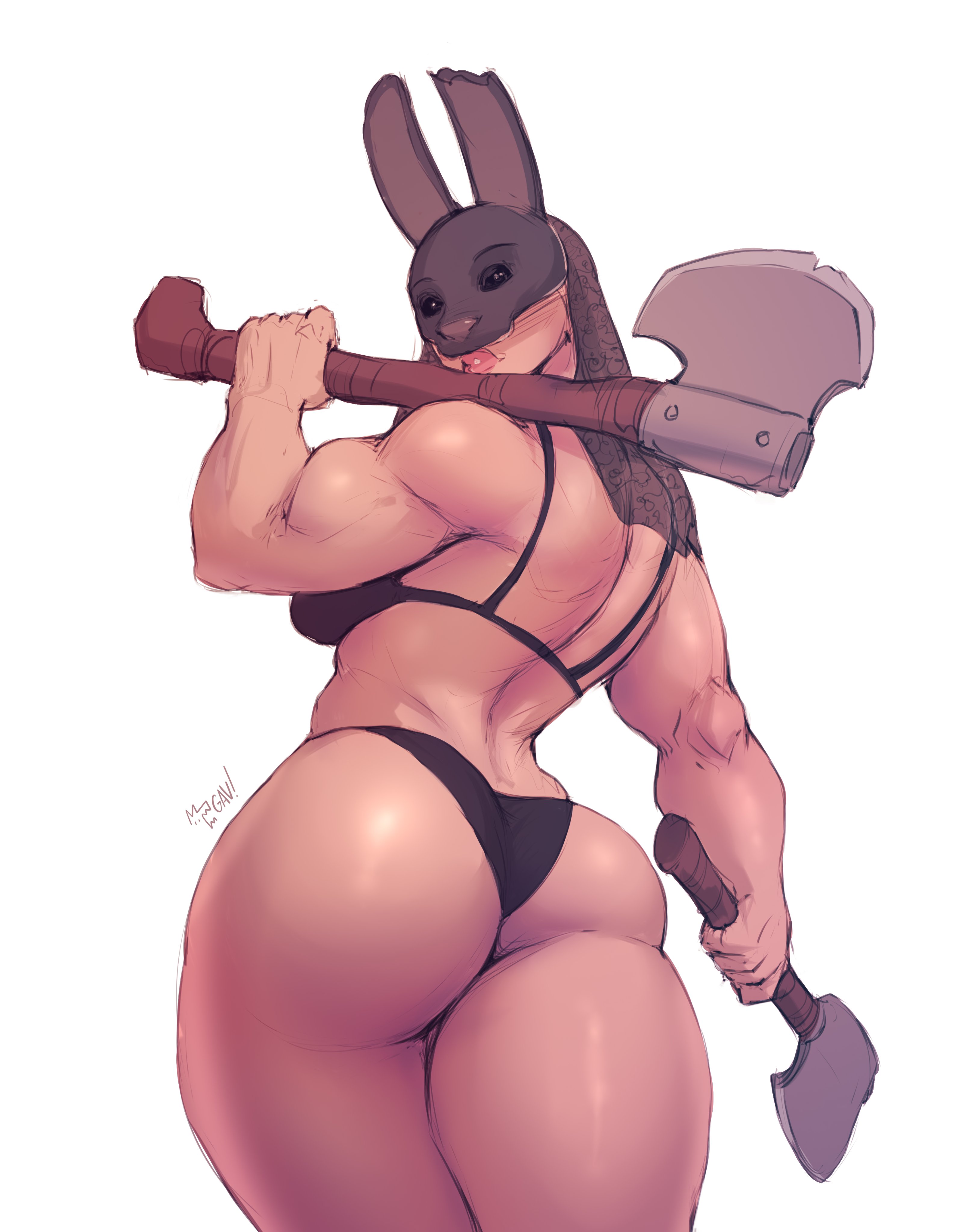 1female, 1girl, 1girls, aleksandrgav, anna (dead by daylight), behaviour interactive, big ass, big breasts, big thighs, breasts, curvaceous, curvy, curvy figure, dbd, dead by daylight, digital media (artwork), female, female only, hips, hourglass figure, huge ass, huge breasts, huge thighs, huntress (dead by daylight), large ass, large breasts, large thighs, legs, light skin, light-skinned female, slim waist, solo, solo female, the huntress (dead by daylight), thick, thick hips, thick legs, thick thighs, thighs, voluptuous, waist, wide hips, wide thighs