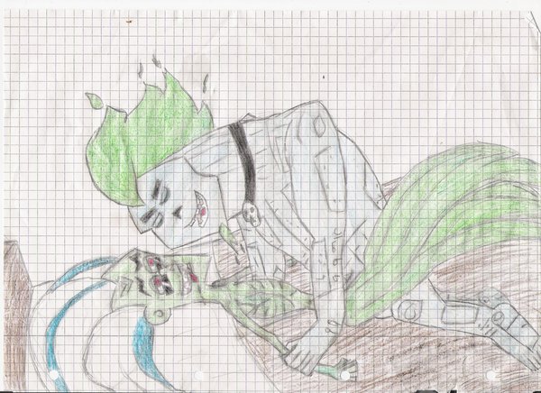 danny_phantom gay graph_paper monster_boy skulker technus yaoi