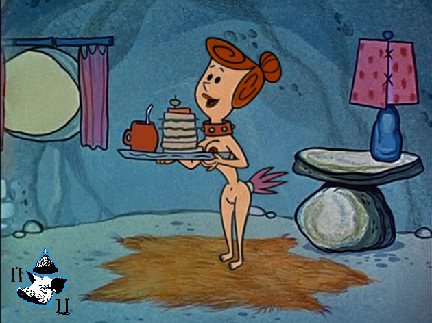 female female_only hanna-barbera human nipples pig_tsar pussy solo tagme the_flintstones wilma_flintstone