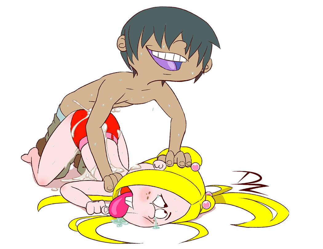 1boy 1boy1girl 1girls ahe_gao blush booty_shorts broken_rape_victim crying cum cum_dripping cum_in_pussy cum_inside drooling dzyer ed_edd_n_eddy forced freckles green_hair kanker_sisters long_hair may_kanker nakadashi open_mouth pants_down pushing_head_down rape sweating tan_skin tongue_out twintails yellow_hair