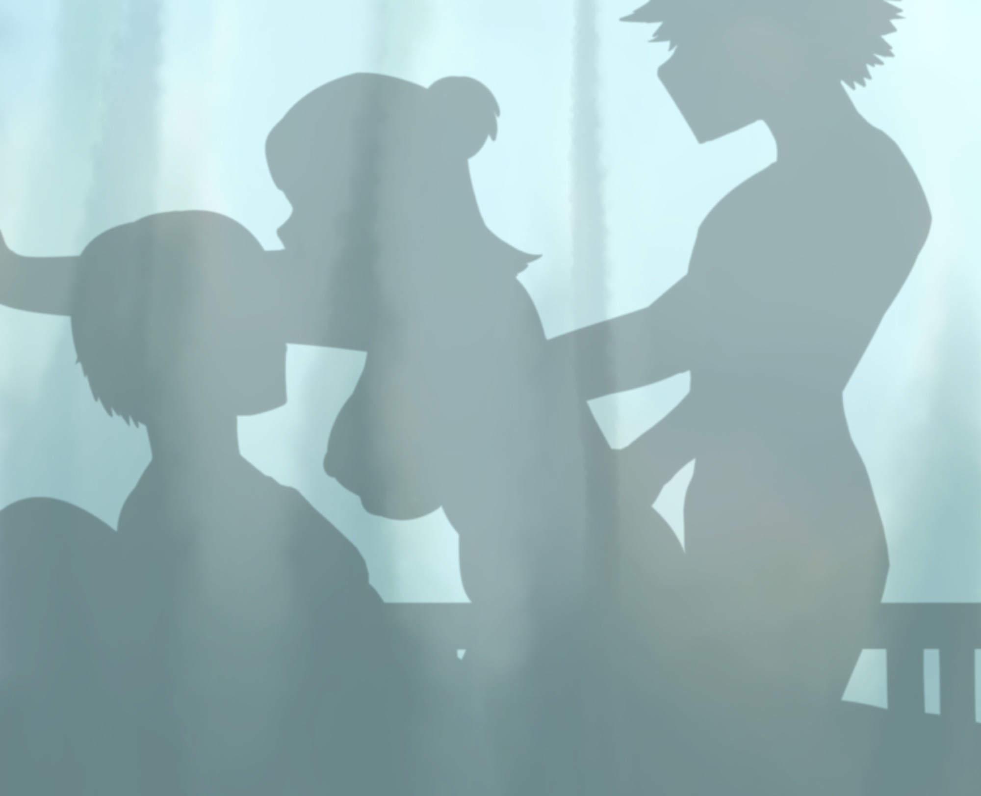 1girls, 2boys, breasts, curtains, double penetration, female, hospital bed, hospital curtain, hospital room, implied double penetration, implied penetration, implied sex, inko midoriya, katsuki bakugou, male, milf, multiple males, my hero academia, shouto todoroki, silhouette, silhouette sex, tropic turtle