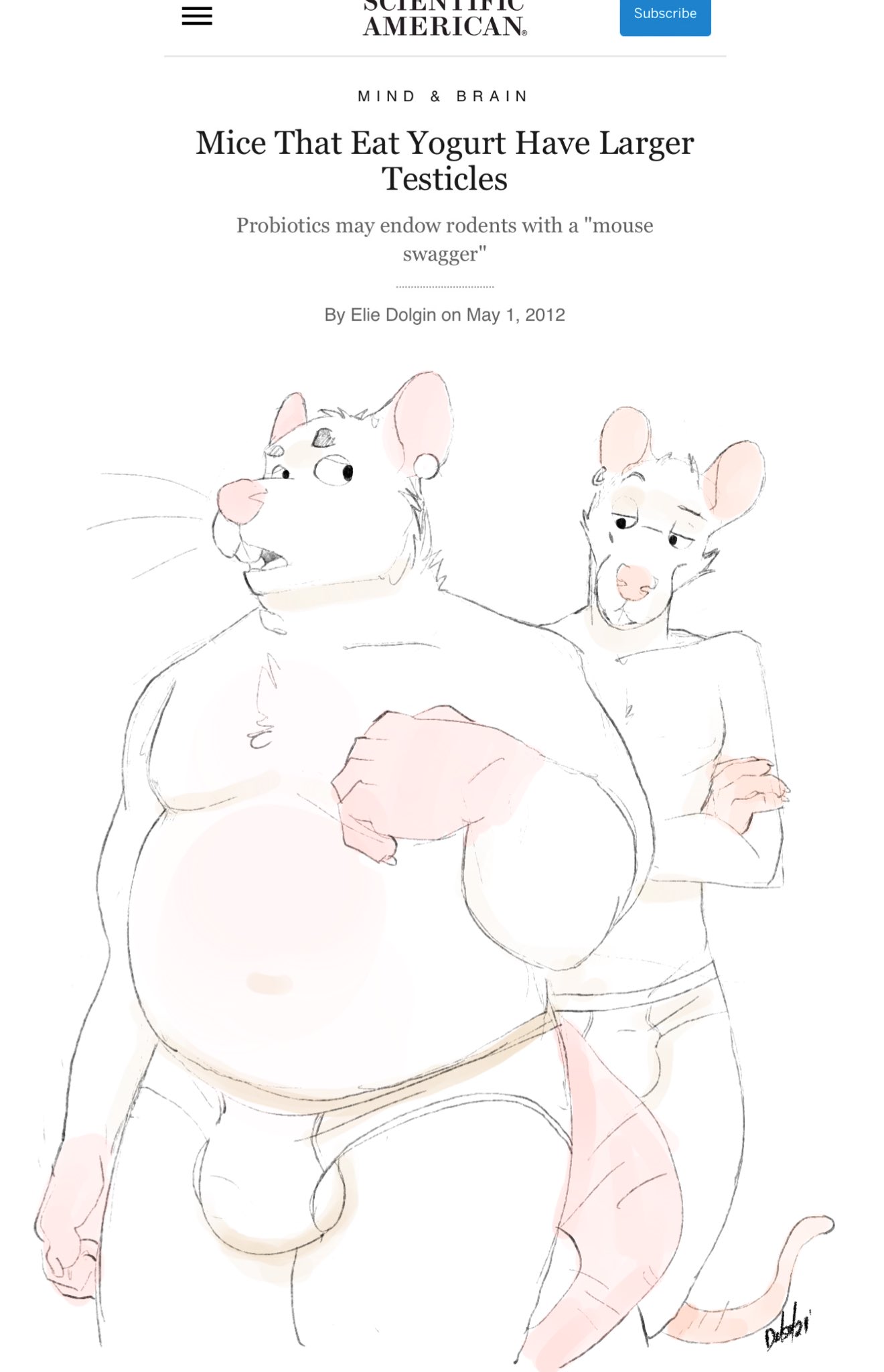 2021 anthro balls belly bulge clothing delsol duo english_text fur genitals hi_res humanoid_hands male male/male mammal moobs mouse murid murine overweight overweight_male pink_nose rodent text underwear white_body white_fur