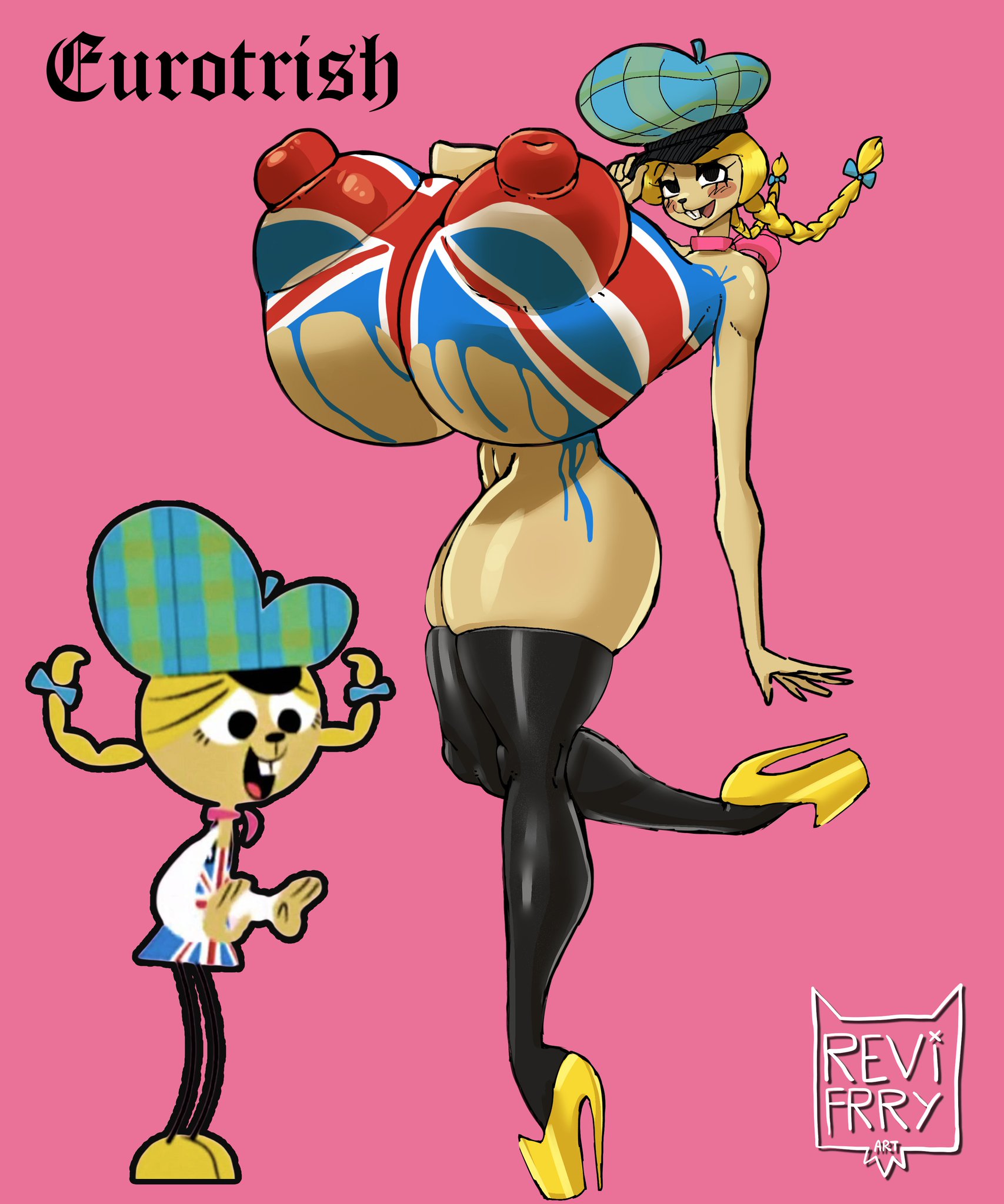 1female, 1girls, anthro, anthro only, anthrofied, areola, areola slip, areolae, areolae slip, areolas, arms up, ass, ass bigger than head, ass cleavage, ass crack, ass focus, ass up, big areola, big areolae, big areolas, big ass, big breasts, bimbo, bimbo body, boobs, boobs bigger than head, boobs out, breasts, breasts bigger than head, breasts out, butt crack, cartoon network, curvaceous, curvaceous body, curvaceous female, curvaceous figure, curves, curvy, curvy body, curvy female, curvy figure, curvy hips, eurotrish, female, female anthro, female focus, female only, foster's home for imaginary friends, huge areola, huge areolae, huge areolas, huge ass, huge boobs, huge breasts, huge nipples, huge thighs, hyper boobs, hyper breasts, hyper nipples, large ass, large boobs, large breasts, looking at viewer, massive ass, massive boobs, massive breasts, massive nipples, nipples, nipples bigger than head, nipples focus, nude, nude female, revifrry, solo, solo focus, tagme, tagme (artist), thick ass, thick thighs, thigh highs, thighhighs, thighs, thighs bigger than head, thighs focus, thighs together, voluptuous, voluptuous ass, voluptuous body, voluptuous breasts, voluptuous female
