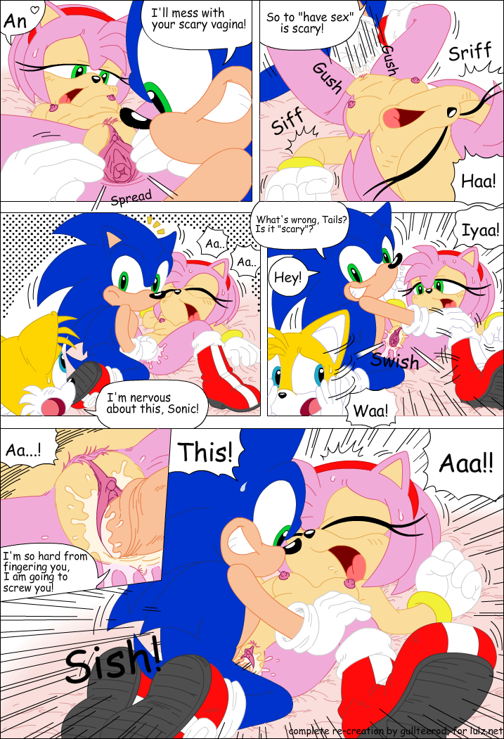 amy_rose anthro female fur furry_bomb gullteerod hedgehog karate_akabon male mammal sex sonic_(series) sonic_the_hedgehog straight tails