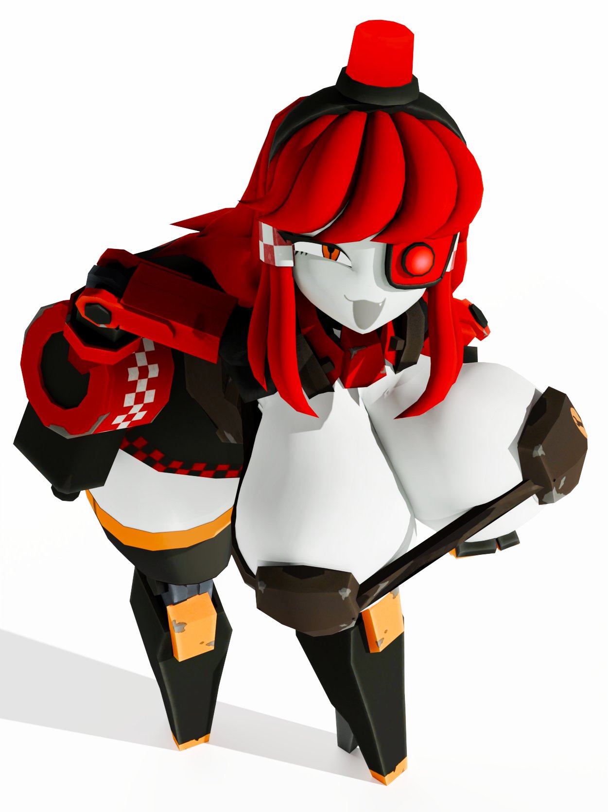 ;3d, 1girl, 3d, 3d model, 3d render, artist name, artist request, big boobs, big breasts, big thighs, bikini, breasts, breasts out, female, female focus, female only, grabbing own breast, holding breast, image, mimi sentry, presenting, presenting boobs, presenting breasts, red hair, robot, robot girl, tagme, tagme (artist), team fortress 2, teasing, teasing viewer, tf2, thick, thick thighs, white skin
