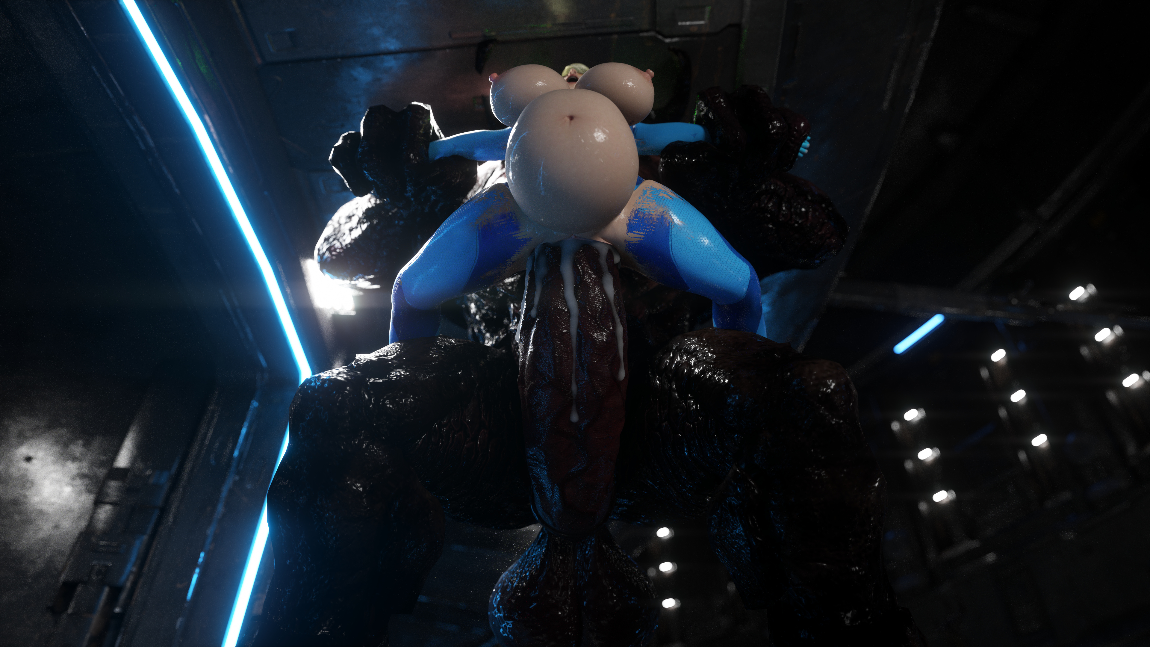 1girls, 3d, 3d (artwork), alternate version available, ass, baron of hell (doom), big ass, big breasts, blonde hair, bounty hunter, breasts, captured, cock, cock ring, cock sleeve, completely nude, confidence loss, crossover, cum, cum filled, cum inflation, cum inside, cum on body, cum on penis, cumflation, cumming, defeated, defeated heroine, domination, domination loss, doom, eastern and western character, escape, female, female human, femsub, forced, forced exposure, forced presentation, fucked into submission, fucked senseless, fucked silly, gangrape, holding arms, huge ass, huge breasts, huge cock, icedev, large ass, large breasts, larger male, male, maledom, metroid, mind break, monster, monster boy, monster cock, monster on female, monster rape, naked, nintendo, nude, nude female, nude male, nudity, penis, ponytail, prison, prisoner, rape, raped by monster, ready to pop, restraints, ripped clothing, samus aran, shiny skin, size difference, skimpy bikini, smaller female, spreading, stand and carry position, stripped, stripped naked, upright straddle, utter domination, video games, weird crossover, white skin, wrist grab, zero suit, zero suit samus