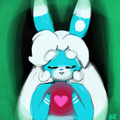 andrew_dickman anthro awd blue_body blush bra breasts buckteeth bunny closed_eyes cute digital_drawing_(artwork) digital_media_(artwork) female female_only furry furry_only long_ears long_hair looking_at_viewer looking_back panties pixels_bunni posing rabbit smiling smiling_at_viewer white_hair