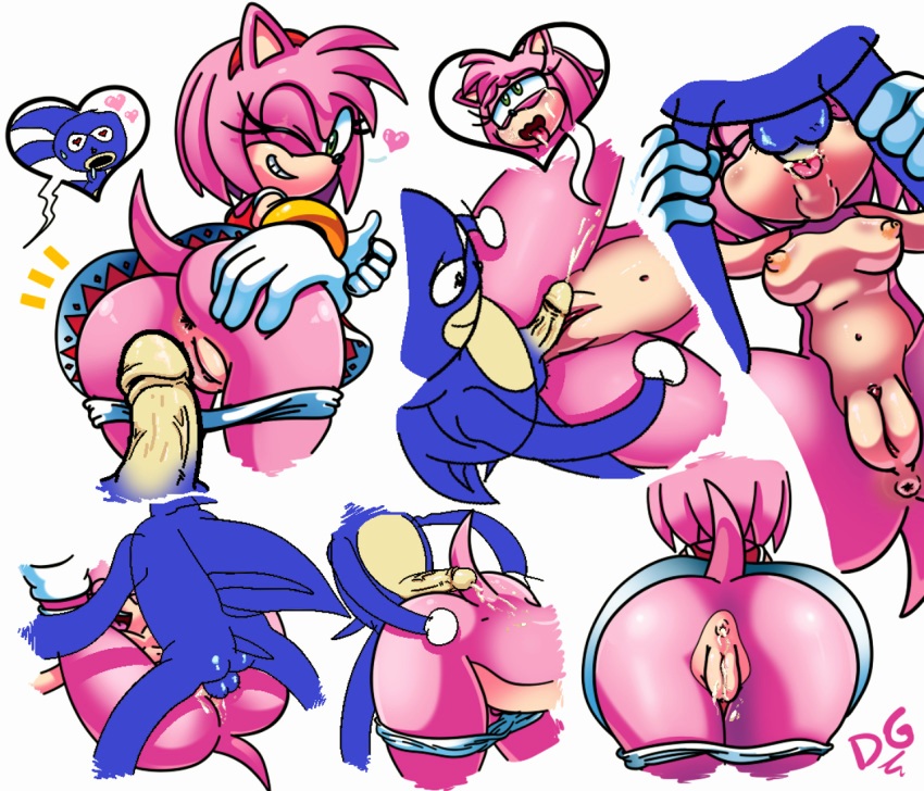 amy_rose female male meme penis pink_fur pink_hair sanic_hegehog shitpost sonic_(series)