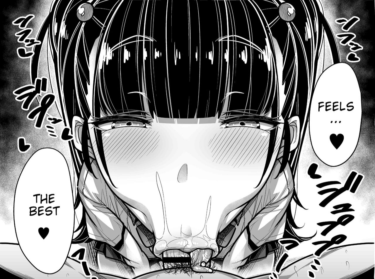:>=, bar censor, blowjob, blowjob face, censor bar, censored, fellatio, genitals, gensui (auoua), male, oral, oral penetration, penetration, penis, penis in mouth, pov, spread legs, tongue, tongue out, tongue out blowjob