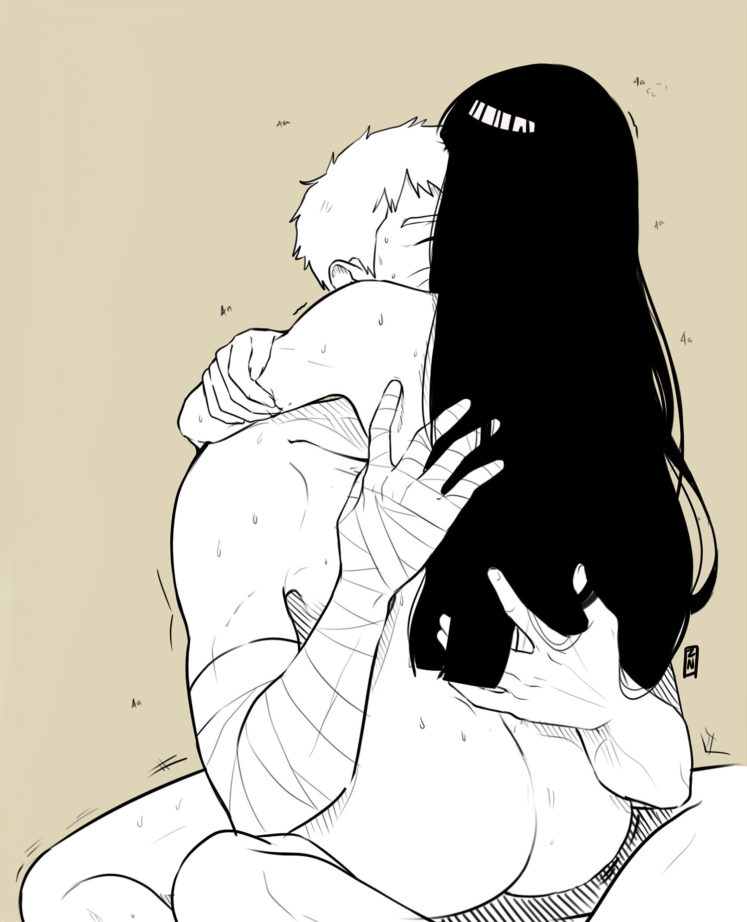 1boy, 1girls, ass, canon couple, cowgirl position, female, hyuuga hinata, hyuuga hinata (naruto: the last), long hair, male, male/female, naked, naruto, naruto (series), naruto shippuden, naruto: the last, sex, short hair, sitting, sitting on person, straight, uzumaki naruto, zinoe