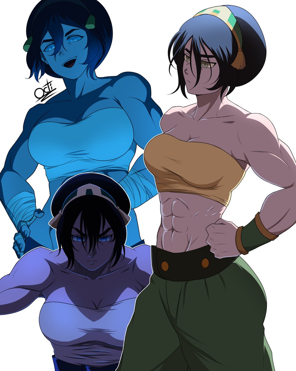 1girls, ass, athletic, athletic female, avatar the last airbender, big ass, big boobs, big breasts, big butt, blind, blind female, boobs, breasts, female, female focus, female only, fit, fit female, large ass, large boobs, large breast, large breasts, large butt, light skin, light-skinned female, nickelodeon, nicktoons, octi, solo, solo female, solo focus, the legend of aang, thick thighs, thighs, toned, toned female, toph bei fong