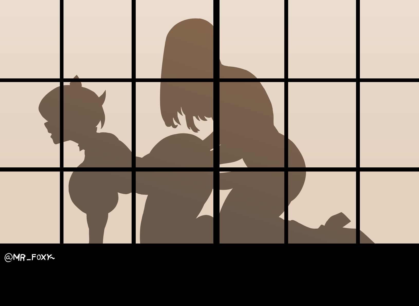 1boy, 1girls, androgynous, ass, behind door, big ass, big breasts, big butt, big penis, black hair, breasts, busty, clenched teeth, crossdressing, curvy, doggy style, domination, elphelt valentine, fanon couple, female, femboy, femboy on female, femboydom, feminine male, fighting game, fucked from behind, full body, girly, guilty gear, guilty gear strive, human, light skin, light-skinned female, light-skinned male, long hair, male, mr foxy15, otoko no ko, penetration, penis, rough anal, rough sex, shadow play, short hair, silhouette, silhouette sex, straight, suggestive, teenager, testament (guilty gear), video games, voluptuous, white hair