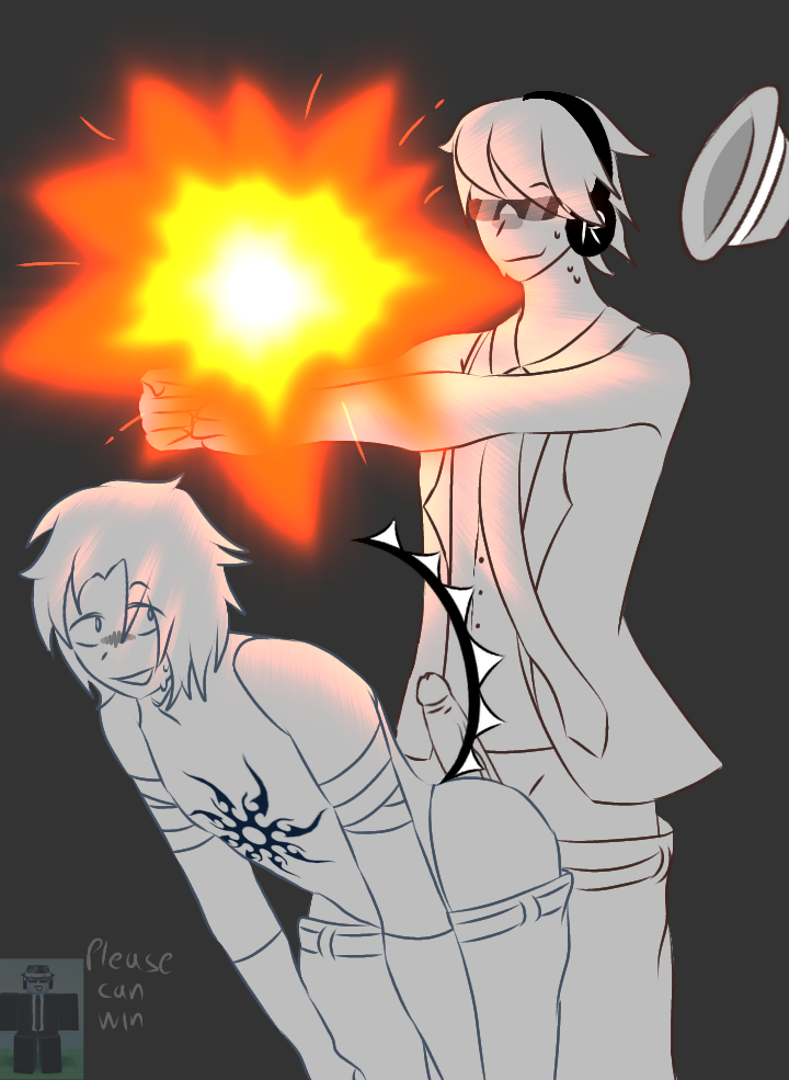 alternativecxs, bent over, chance (forsaken), explosion, forsaken (roblox), imminent pain, male, moments before disaster, oh no, penis, penis out, roblox, roblox game, robloxian, source request, standing, tagme, two time