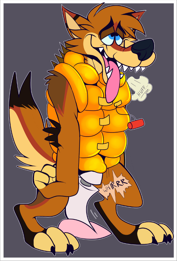 1boy anthro aroused breath bulge canid canine canis clothing domestic_dog edge edging fatalsyndrome gay german_shepherd herding_dog horny_(disambiguation) jacket latex latex_clothing levi_(betaetadelota) levi_(disambiguation) levi_sheppy life_jacket male male_only mammal masturbation orgasm_face panting pastoral_dog press pull_cord pullcord rubber rubbery sex_toy shiny_(disambiguation) solo solo_focus squeaky squish standing tagme topwear vest vibrator wand wand_vibrator yaoi