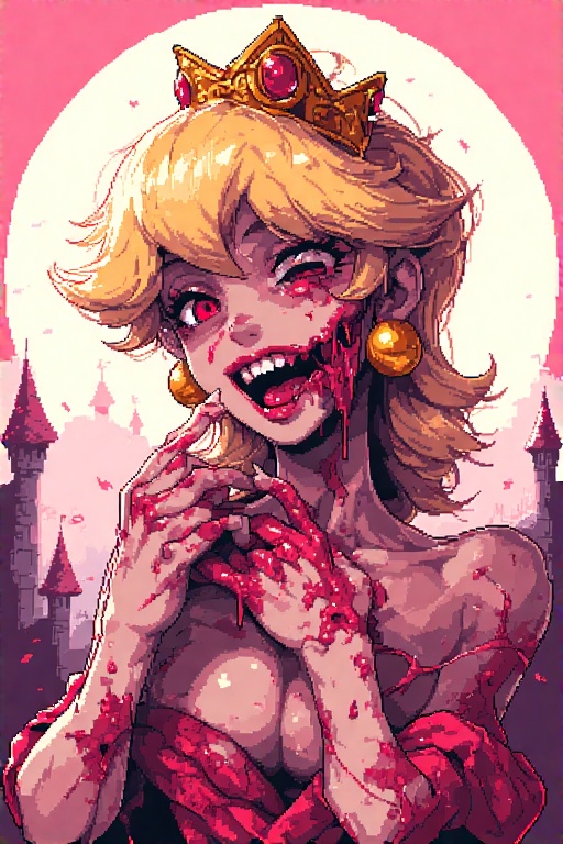 Princess Peach (Mario (Series)) Rule 34 Image