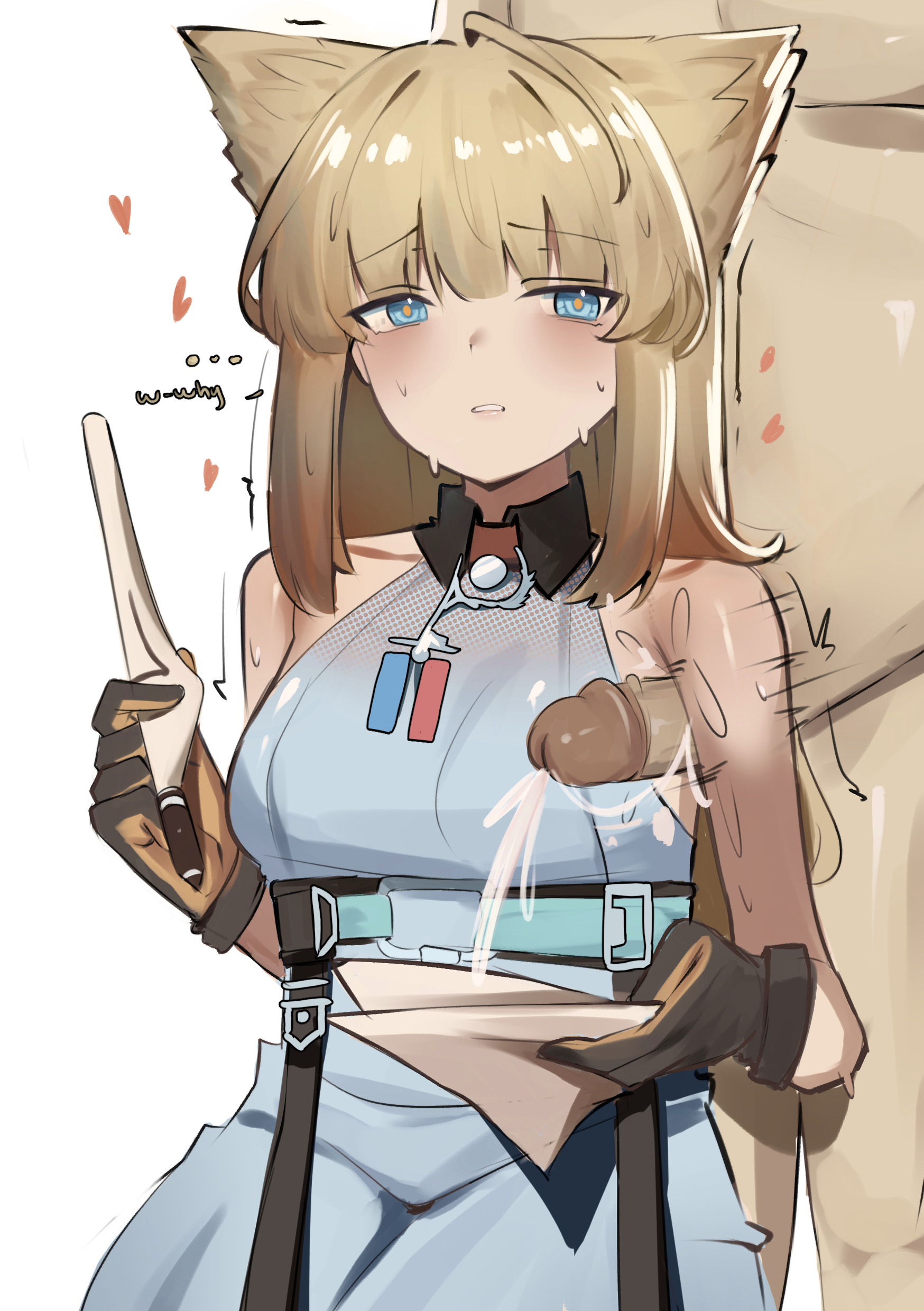 1boy, 1girls, arknights, arknights: endfield, armpit job, armpit sex, armpits, female, iog626, perlica (arknights: endfield), ugly bastard