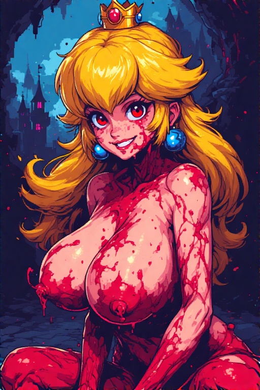 Princess Peach (Mario (Series)) Rule 34 Image
