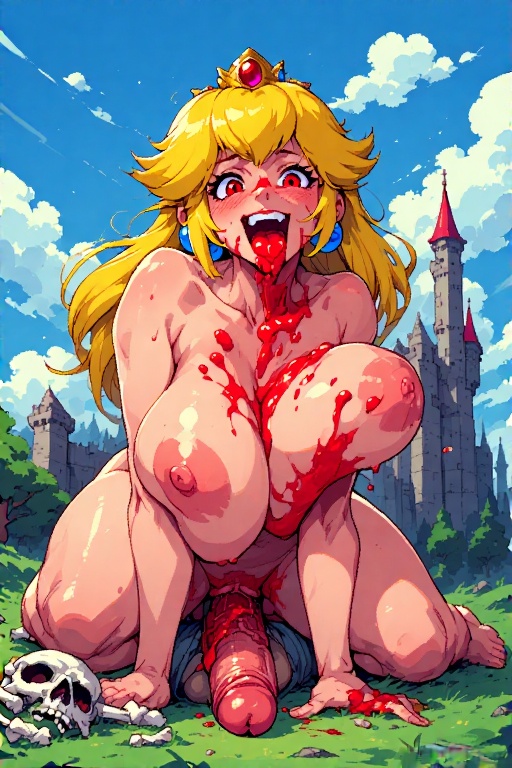 Princess Peach (Mario (Series)) Rule 34 Image
