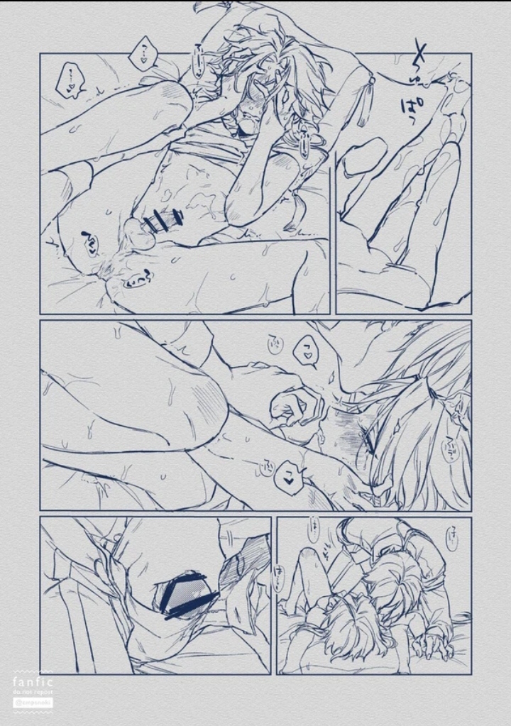 2boys, anus, ass, blush, censored, crying, gay, genshin impact, male, male only, masturbation, nervous, penis, xiao (genshin impact), zhongli (genshin impact)