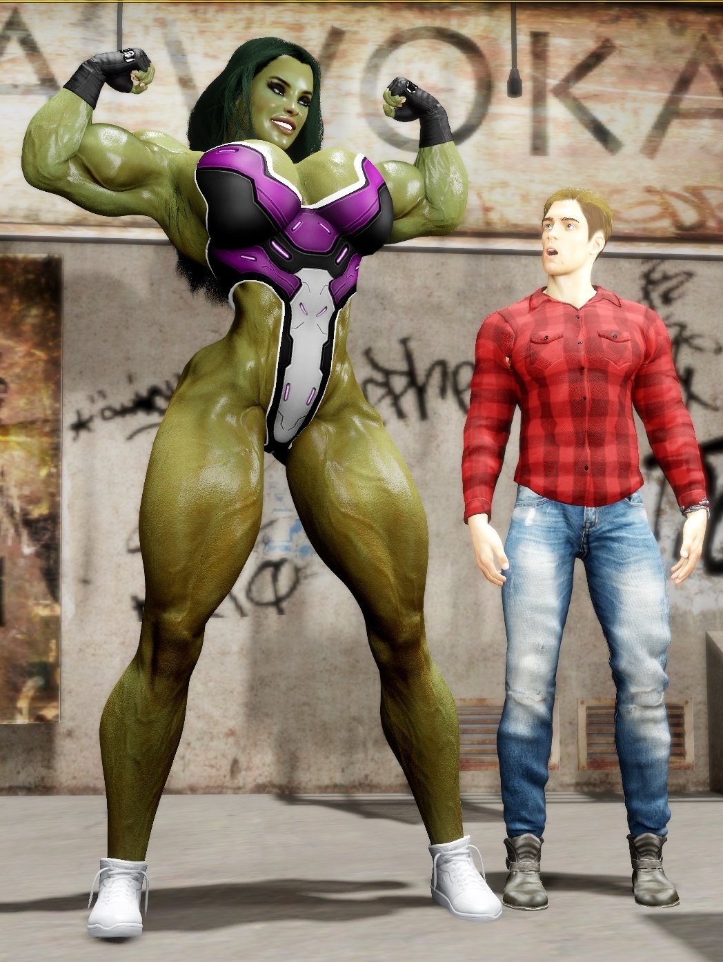 1girls 3d athletic_female big_ass big_breasts big_thighs breasts bust busty chest curvaceous curvy curvy_figure female fit_female green-skinned_female green_body green_skin hero heroine hips hourglass_figure huge_ass huge_breasts hulk_(series) jennifer_walters large_ass large_breasts marvel marvel_comics mature mature_female muscular_female original original_character round_ass round_breasts sevenarts she-hulk superhero superheroine thesevenartsx thick thick_hips thick_legs thick_thighs thighs toned_female top_heavy voluptuous voluptuous_female waist wide_hips wide_thighs