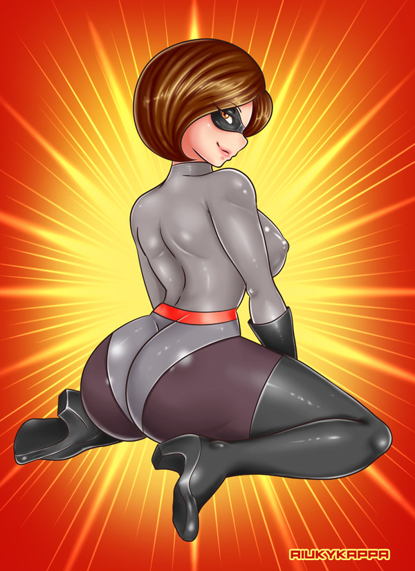 1girls alternate_costume apple_butt ass back_turned big_breasts big_butt boots breasts brown_hair bubble_butt costume disney elastigirl elastigirl_(the_incredibles_2_supersuit) female gloves helen_parr heroine hips large_ass large_breasts legs looking_at_viewer mask masked milf pixar presenting presenting_hindquarters riukykappa sideboob smooth_skin superheroine the_incredibles the_incredibles_2 thick thick_ass thick_legs thick_thighs thighhigh_boots thighs tight_clothing voluptuous wide_hips