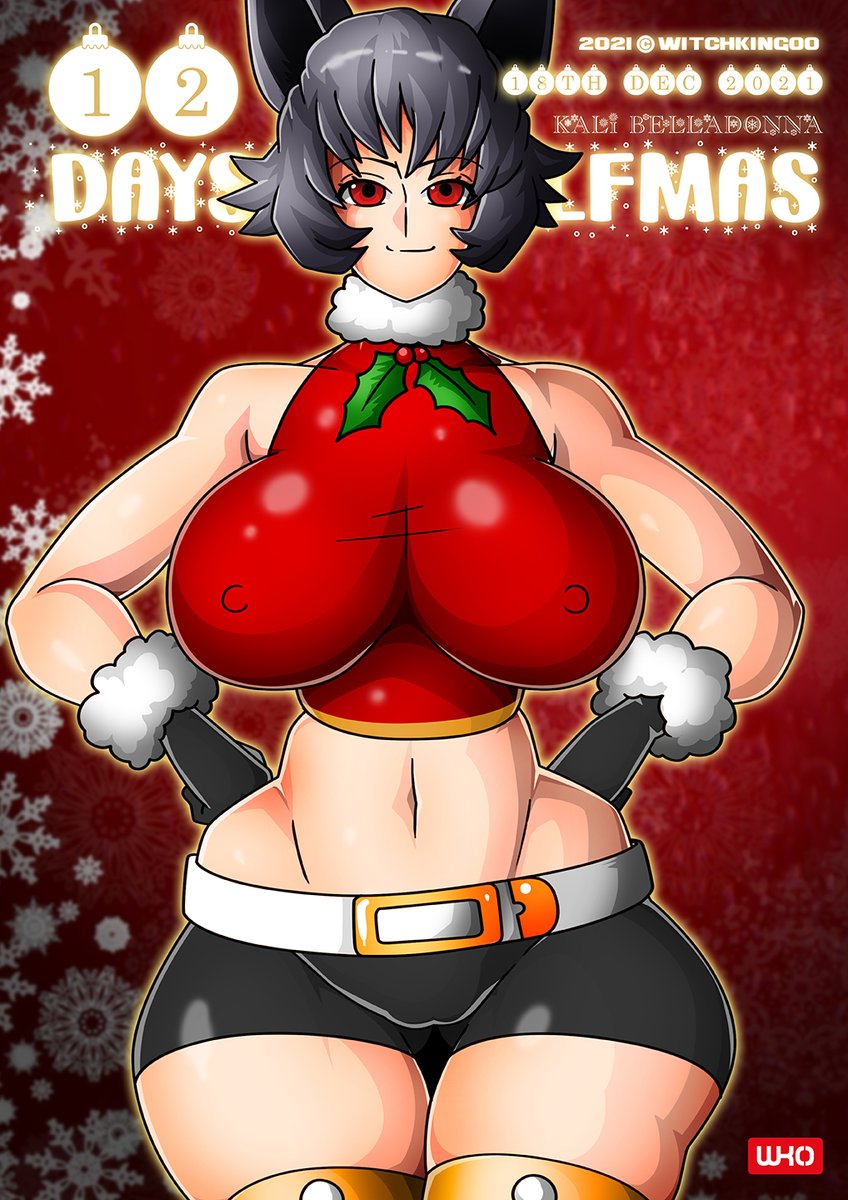1girls, big breasts, breasts, busty, christmas, faunus, female, female only, hair, hips, hourglass figure, huge breasts, humanoid, kali belladonna, large breasts, legs, lips, mature, mature female, milf, rwby, thick, thick legs, thick thighs, thighs, upper body, voluptuous, wide hips, witchking00